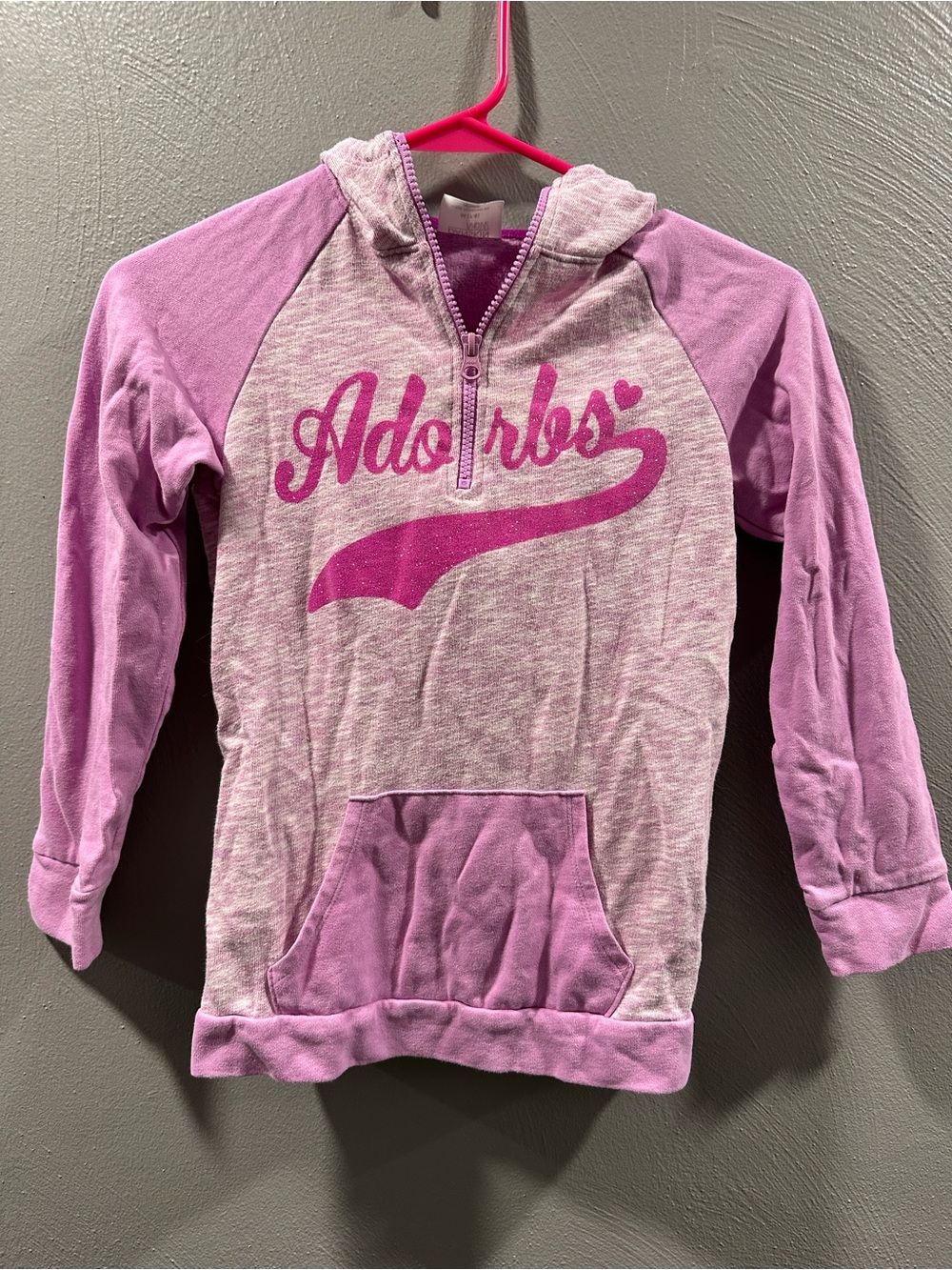 Danskin Pink & Light Pink 'Adorbs' Hooded Pullover